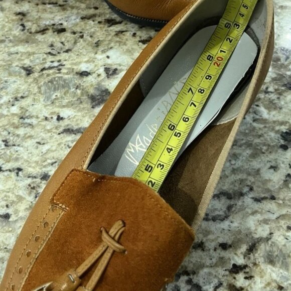 Magdesians California Women’s Loafers Brown Leather Suede Tassel Vintage Shoes 6 - Picture 14 of 14